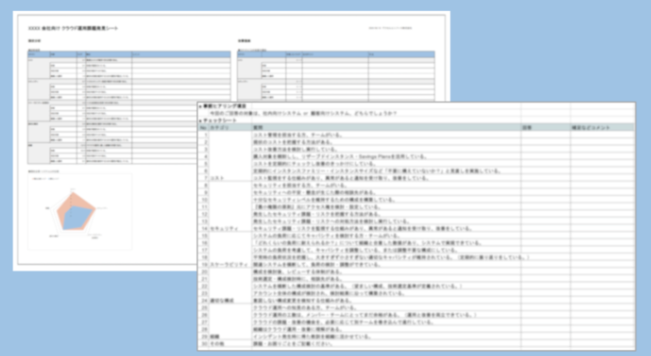 クラウド最適化チェックシート