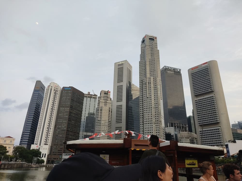 シンガポール 高層ビル群